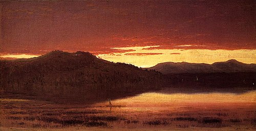 Twilight, 1867, Sanford Robinson Gifford