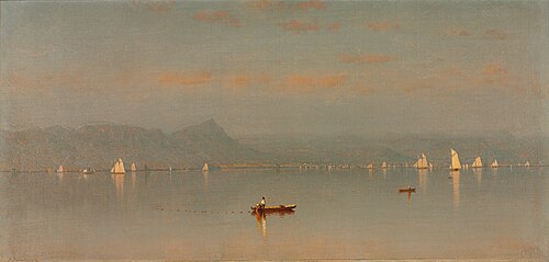 Haverstraw Bay, 1868, Sanford Robinson Gifford