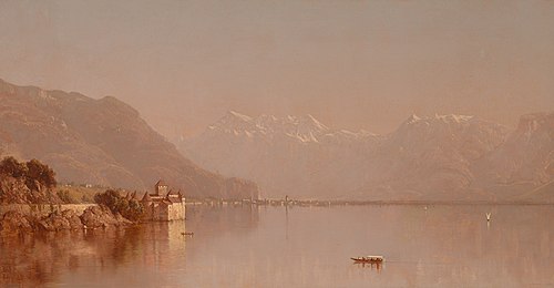 Lake Geneva, 1875, Sanford Robinson Gifford