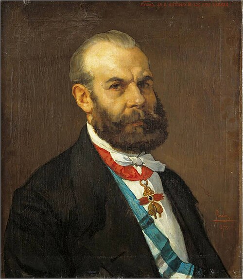 Antonio de los Ríos Rosas, 1872, Eduardo Rosales