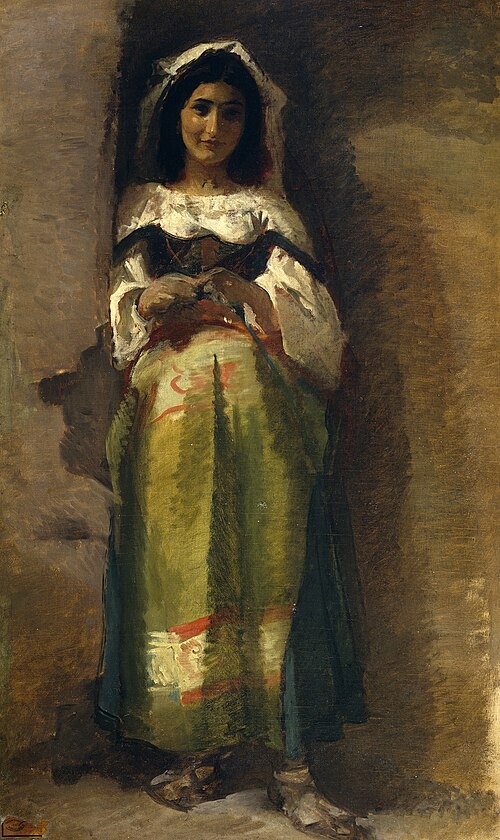 Ciocciara, 1850, Eduardo Rosales