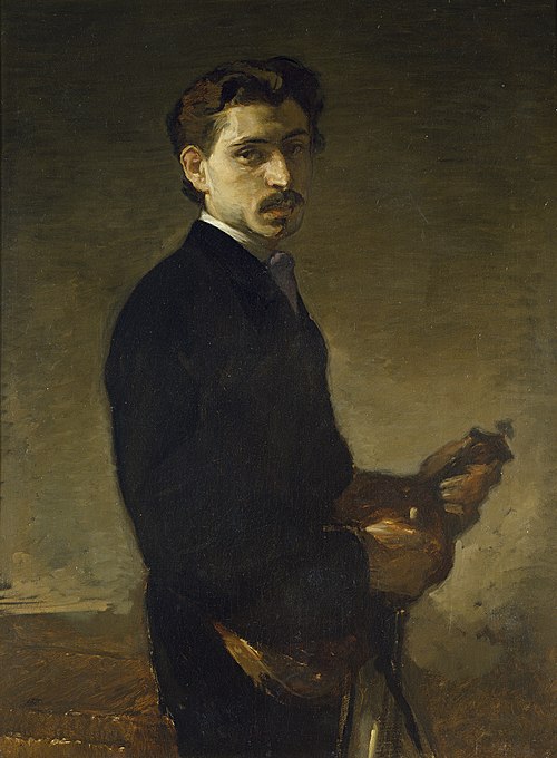 Ettore Pinelli, the Violinist, 1869, Eduardo Rosales