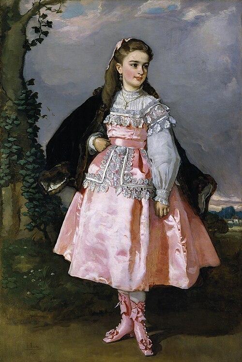 Concepción Serrano, later Countess of Santovenia, 1871, Eduardo Rosales