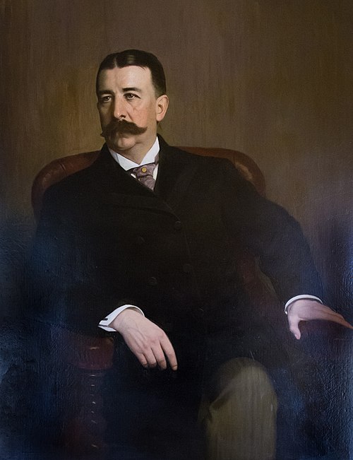 RI Governor D. Russell Brown, 43rd Governor of Rhode Island., 1899, Jared Bradley Flagg