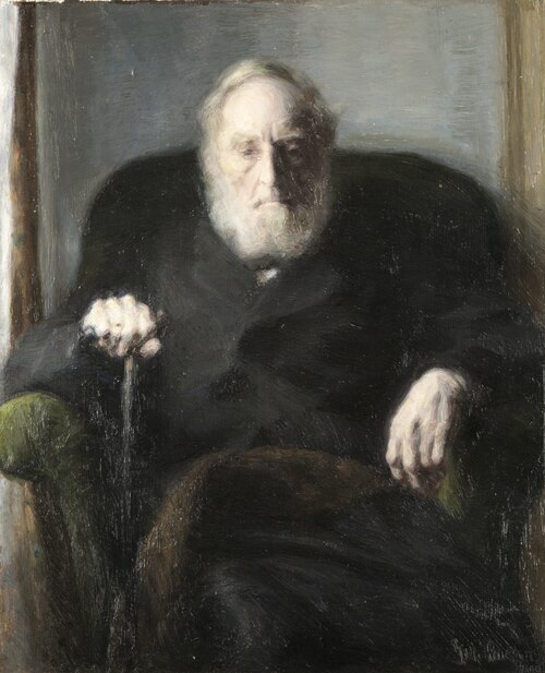 The Artist´s Father, 1890, Julius Paulsen