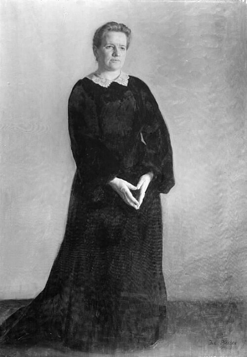 Harriet Heide, f. Block, 1901, Julius Paulsen