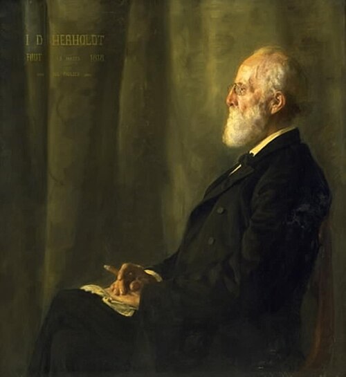 The Architect J.D. Herholdt, 1896, Julius Paulsen