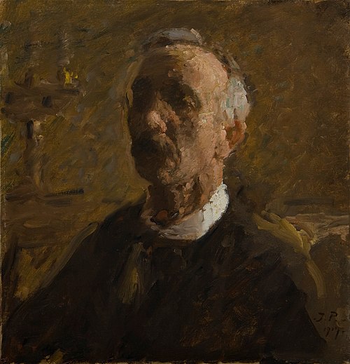 Selvportræt, 1917, Julius Paulsen