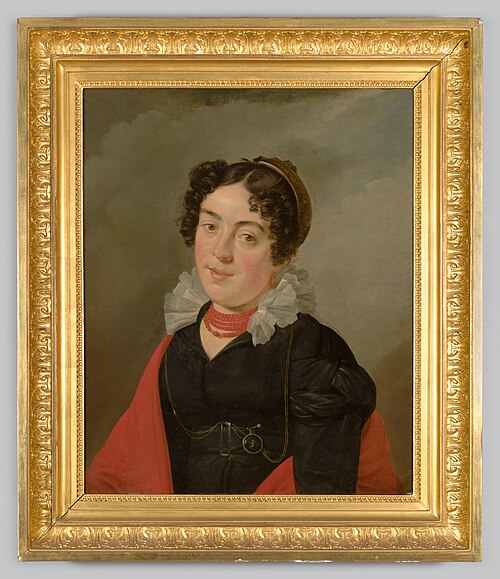 Portret van Maria Theresia Morria, 1792, Adriaan de Lelie