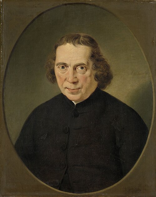 Portrait of Jan Nieuwenhuyzen, 1788, Adriaan de Lelie