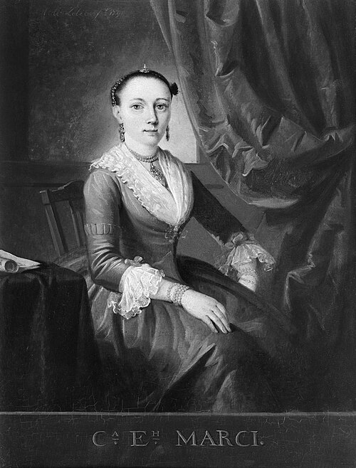 Christina Elisabeth Guitard-Marci, 1791, Adriaan de Lelie