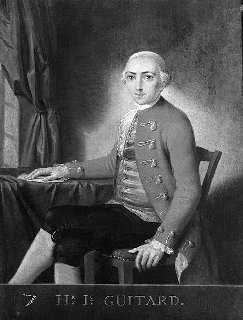 Hendrik Isaac Guitard (ca.1760-1791), 1791, Adriaan de Lelie