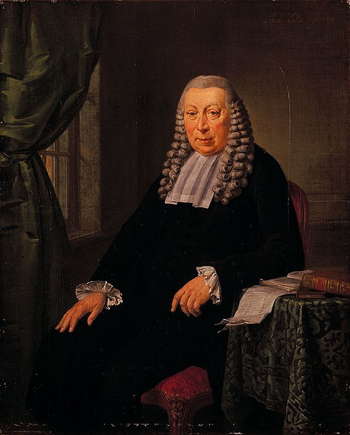 Portrait of Hendrik Danielsz. Hooft (1716-1794), 1791, Adriaan de Lelie