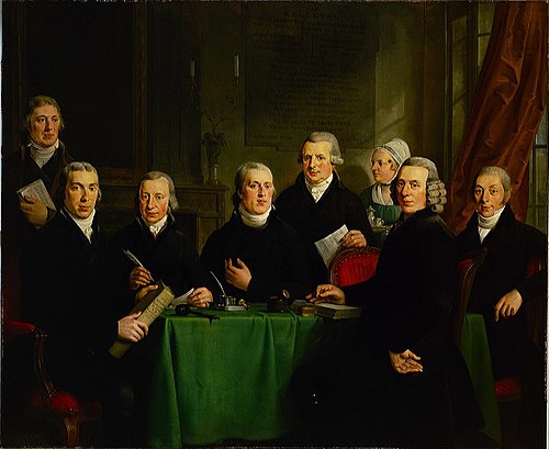 Regents of the Nieuwezijds Almshouse, 1799, 1799, Adriaan de Lelie