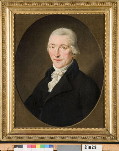 Portrait of David le Jolle (1757-1823), 1800, Adriaan de Lelie