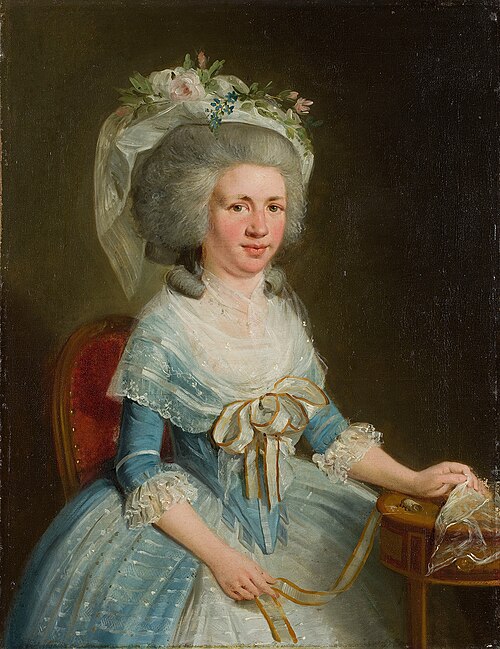 Portrait of Cornelia Henriette Backer (1761-1838), 1785, Adriaan de Lelie