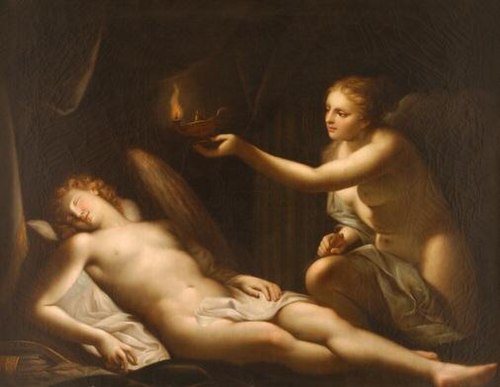 Psyche and Cupid, 1823, Victoria Martín de Campo