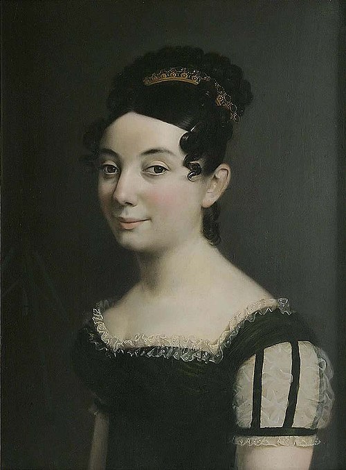 Autoportrait, 1840, Victoria Martín de Campo