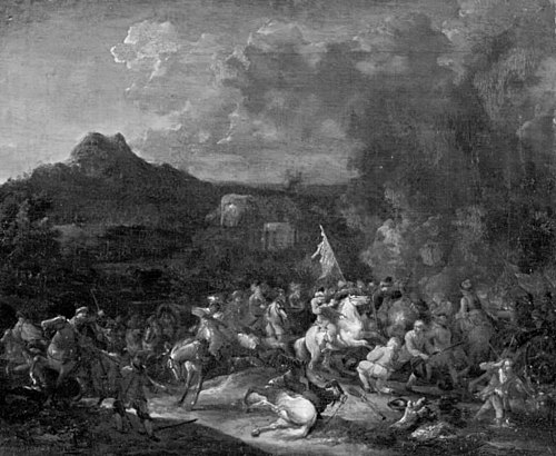 Cavalry Skirmish, 1714, Jasper Broers