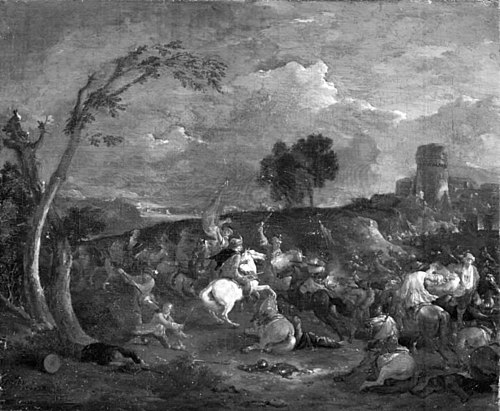 Cavalry Skirmish, 1714, Jasper Broers
