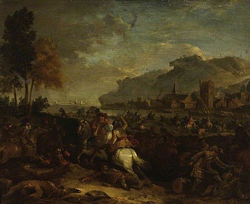 Battle-piece, 1709, Jasper Broers
