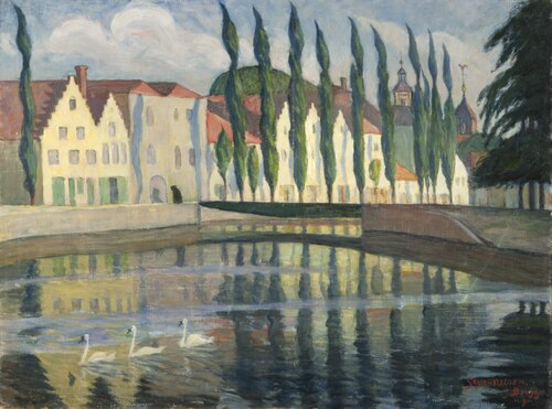 From Bruges, 1895, Olof Sager-Nelson