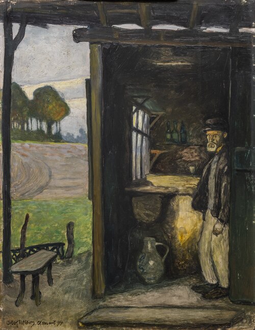 Tavarn in Clamart, 1894, Olof Sager-Nelson