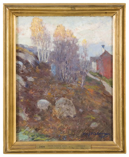 Paysage, 1891, Olof Sager-Nelson