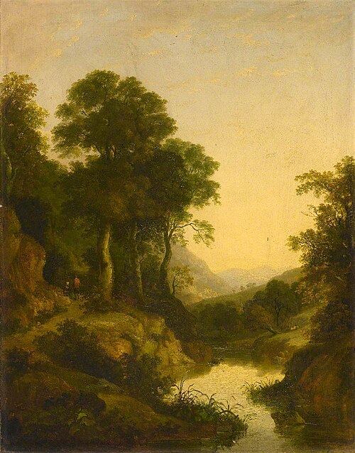 Landscape Composition, 1838, William Traies