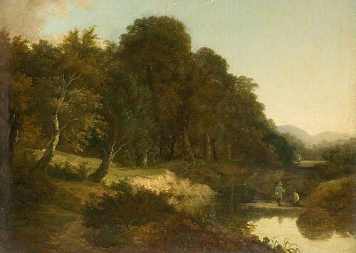 View of the River Teign, , William Traies