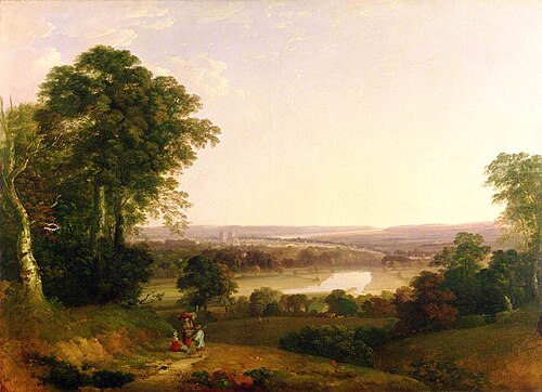 Exeter from Exwick, Devon, , William Traies