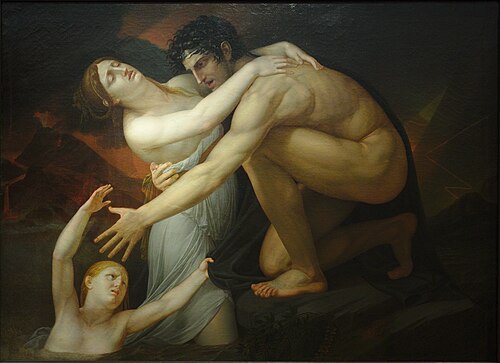 Scène de déluge, 1815, Jean-Bernard Duvivier