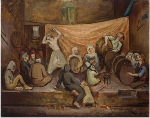 A Cabaret Scene in Damascus, 1936, Jean Marchand