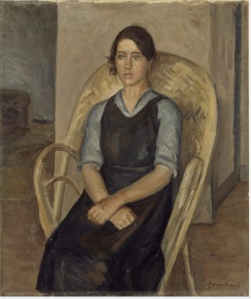 Girl in a Basket Chair, 1921, Jean Marchand