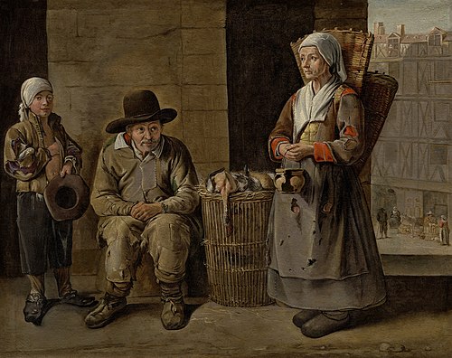 The Poultry Sellers, , Jean Michelin