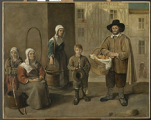 Le Marchand de pains, 1650, Jean Michelin