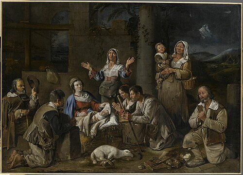 Adoration des bergers, 1650, Jean Michelin
