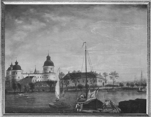 Gripsholms Castle, 1760, Johan Sevenbom