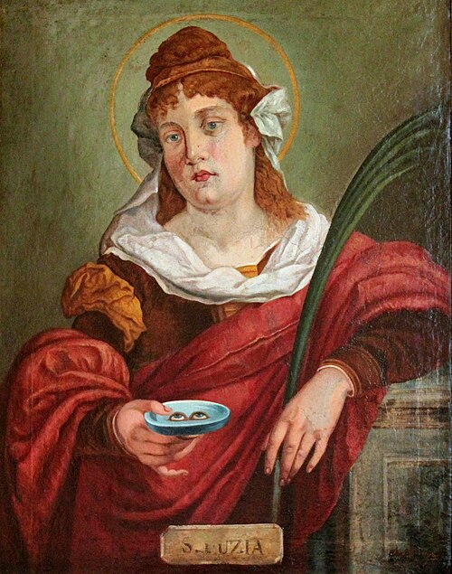 Saint Lucy, 1850, Angelo da Silva Romão