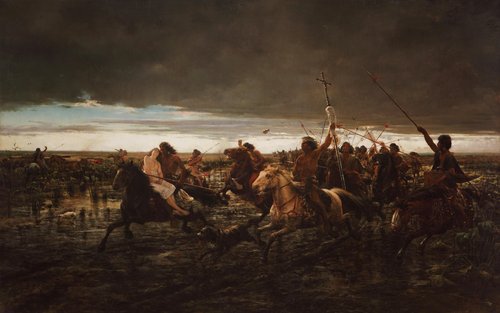 La vuelta del malón, 1892, Angel Della Valle