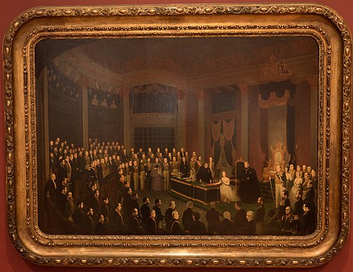 Juramento Constitucional da Princesa Isabel, 1861, Federico Tirone