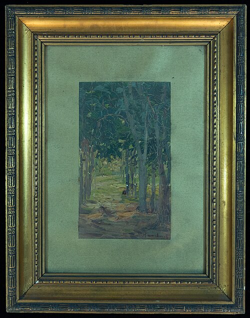 Caminho na floresta, 1901, João Batista Bordon