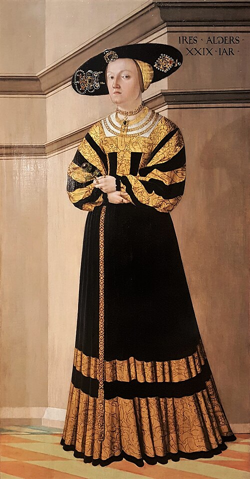 Anna Hradecká, roz. z Rožmitálu (1500–1563), 1529, Jakob Seisenegger