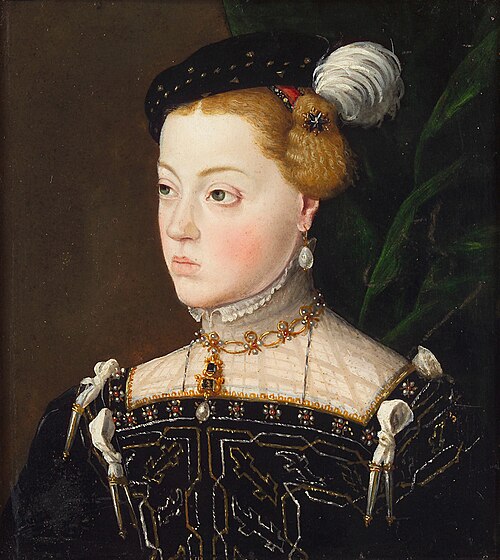Erzherzogin Magdalena (1532-1590), Brustbild, 1550, Jakob Seisenegger
