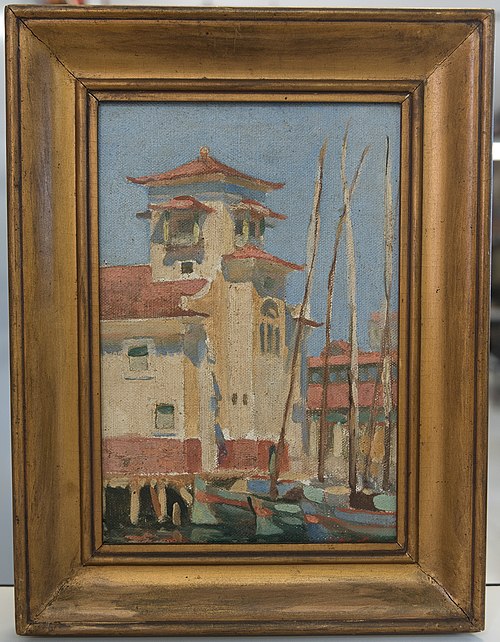 Antigo pavilhão da Polícia Marítima, 1901, Nicolau Del Negro