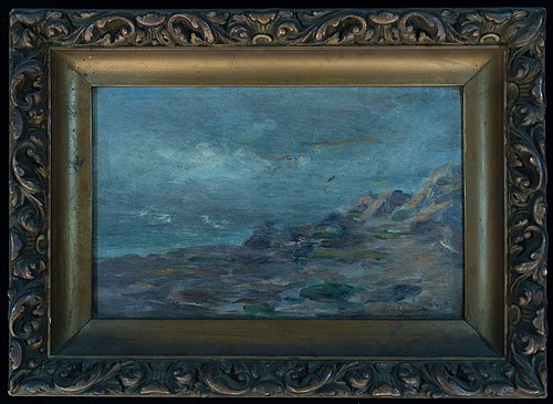 Rochas e mar (atribuído), 1901, Mary de Souza