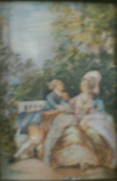 Cena galante no parque (2), 1701, L. Masson