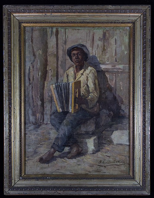 Tocador de sanfona, 1901, B. Constante Neto