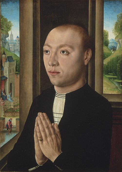 Portrait of Ludovico Portinari, 1487, Maître de la Légende de sainte
