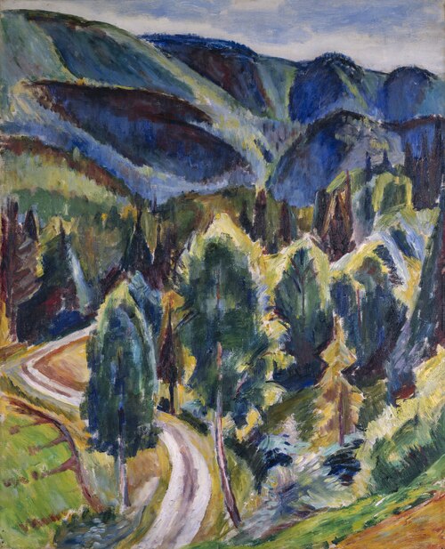 Scene from Telemarken, 1900, Birger Simonsson